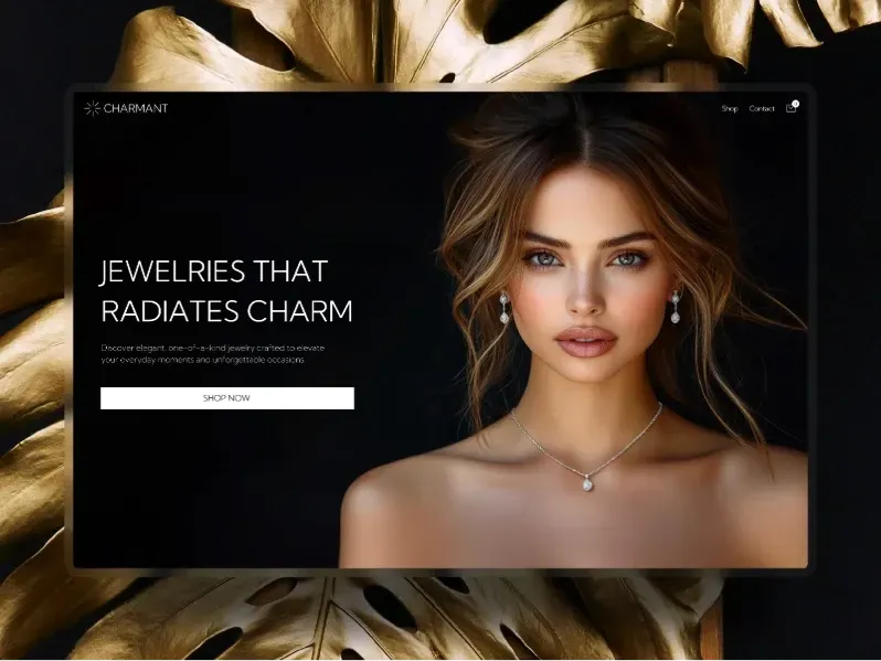 charmant framer shopify template