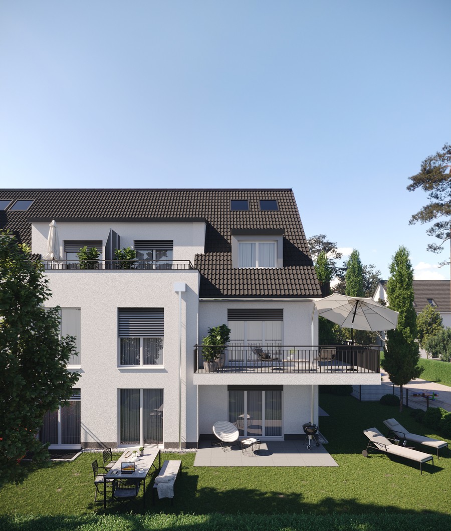 Außenansicht des Wohnhauses in der Florastraße 29, München