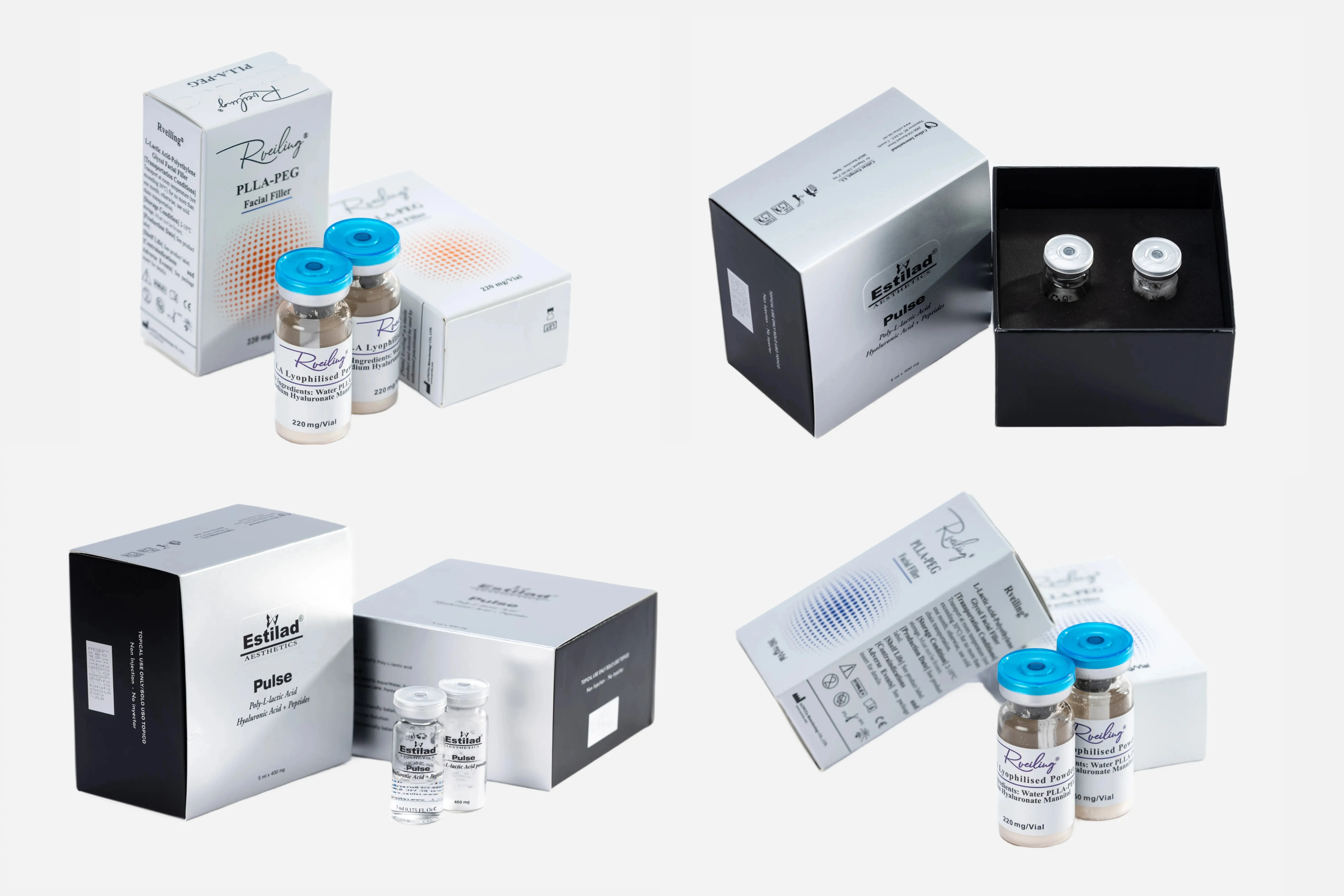 Medical-grade implants for orthopedic and aesthetic applications