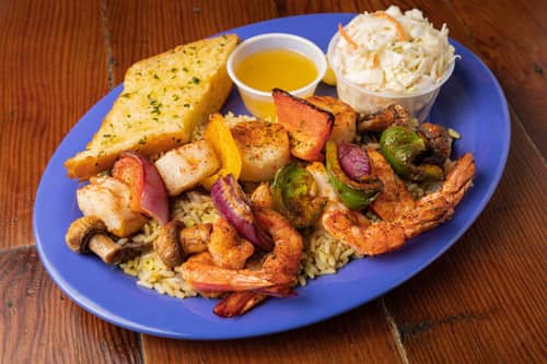 Shrimp ^ Scallop Kabob