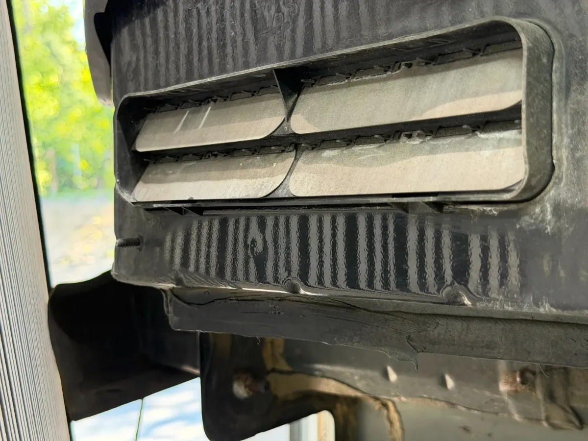 dismantled part of the caddy