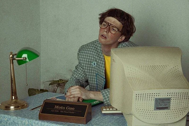 Whimsical, retro-styled image representing creative inspiration and playful thinking