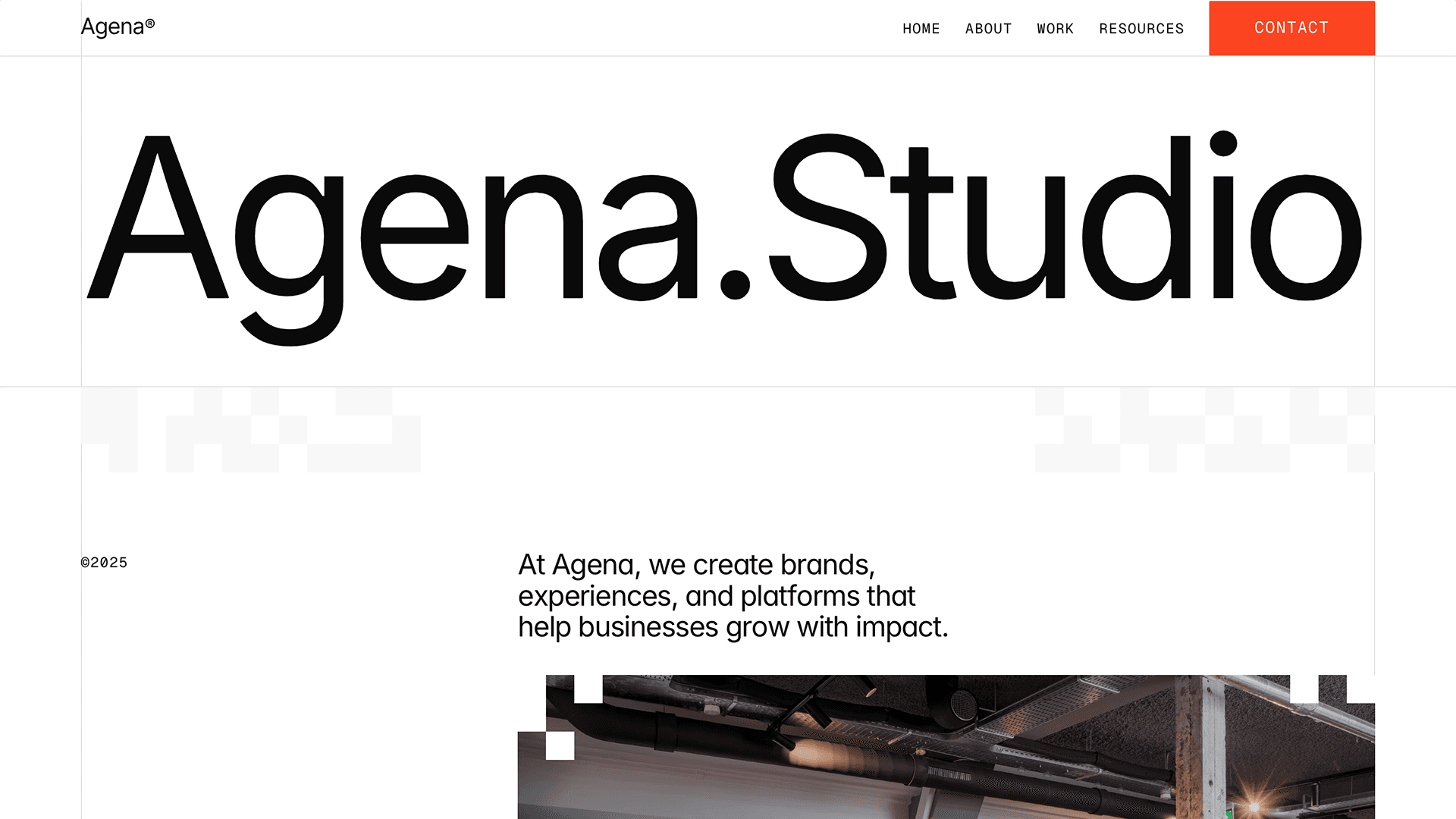 Agena Framer template
