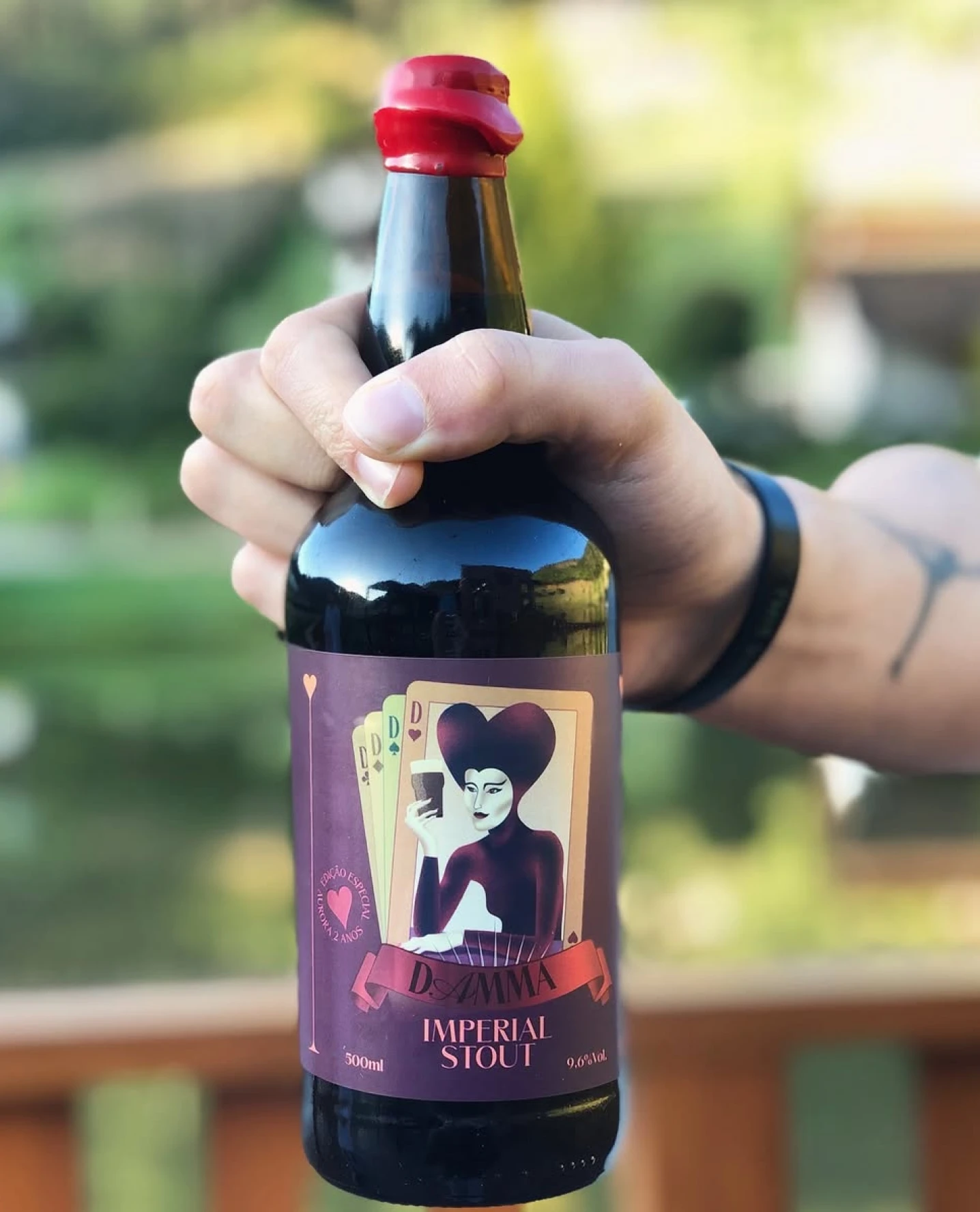 Cerveja Damma Imperial Stout - premiada com bronze no Brasil Beer Cup 2025