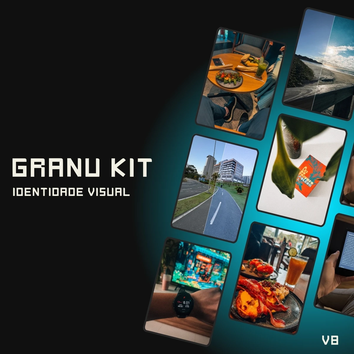 Abstract wavy purple and pink pattern