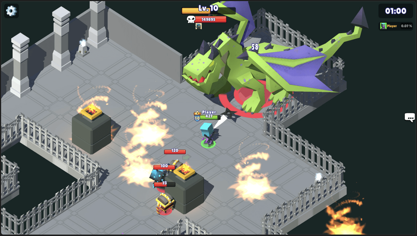 Hunters On-Chain screen grab