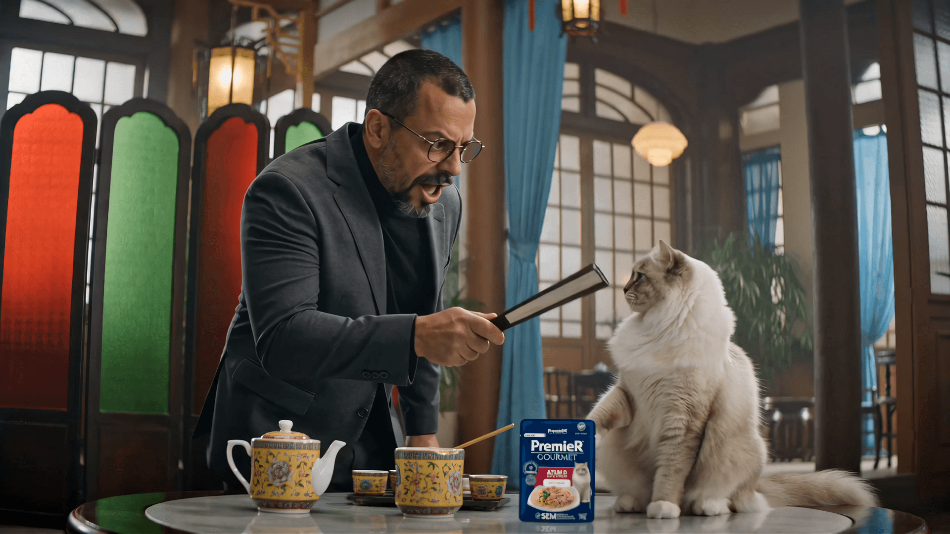 PremieR comercial com IA Gatos