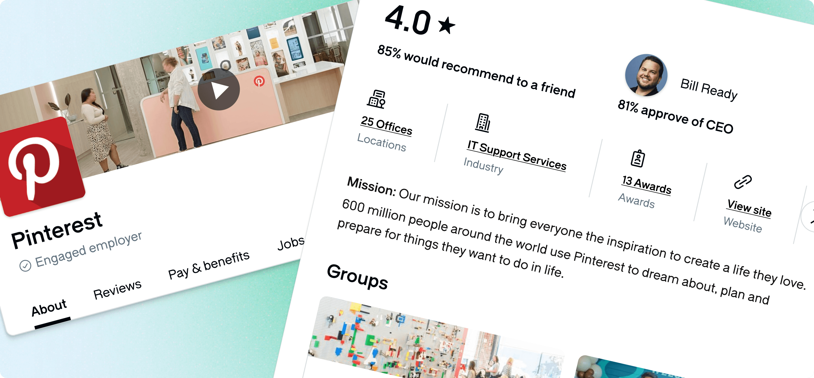 The image featured in the middle of the about us page