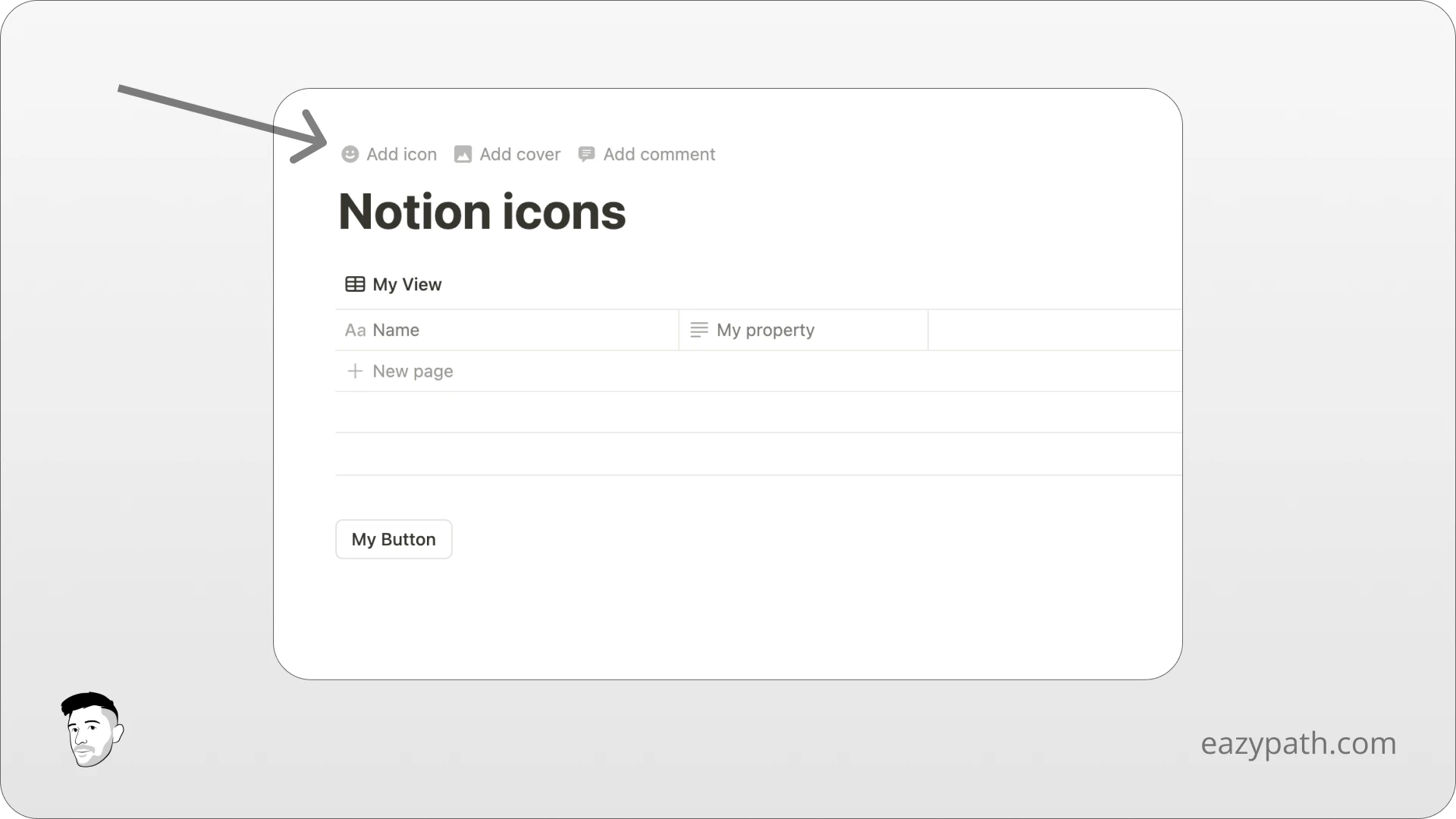 How to Upload a Custom Icon to Notion - Upload Option - Add Icon