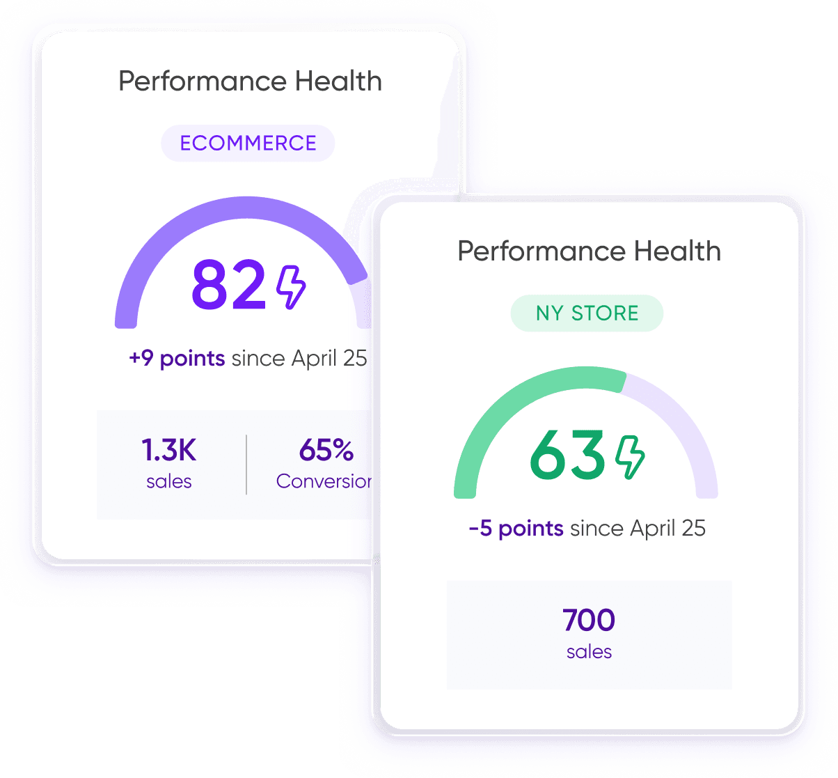 Apollo Visa virtual cards in white and black designs with contactless payment symbol