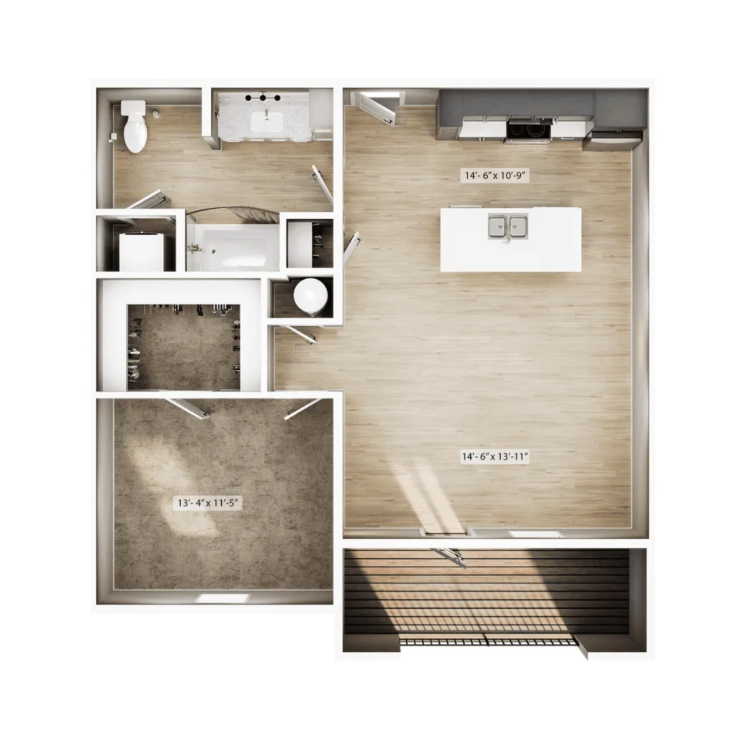 The Nest Floorplan No Furniture
