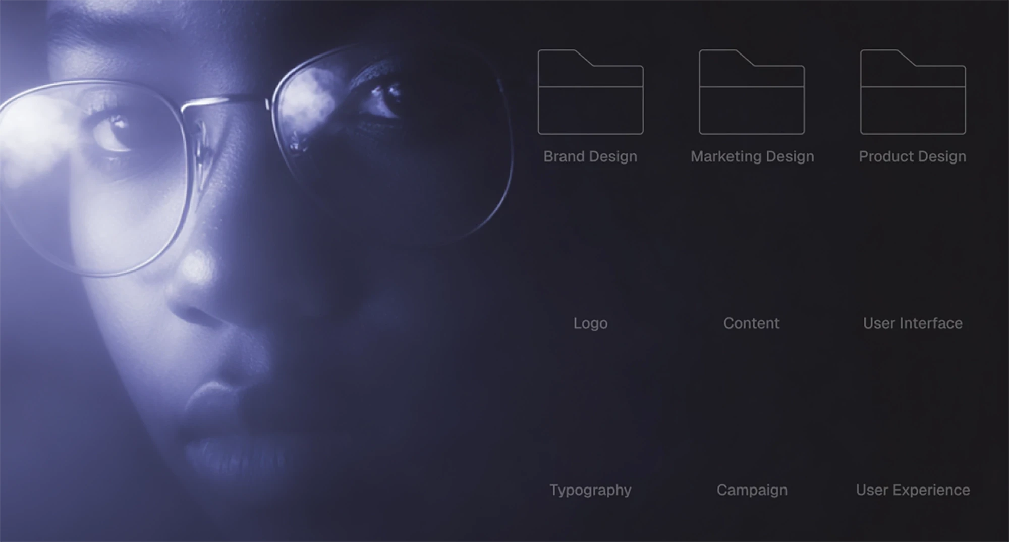 brand design + marketing design + product design