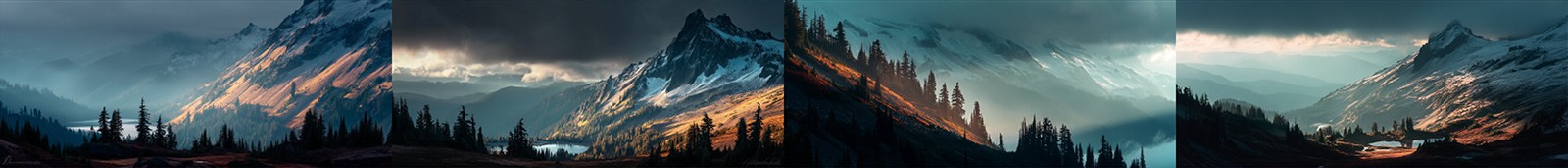 Grid of Midjourney variaitons