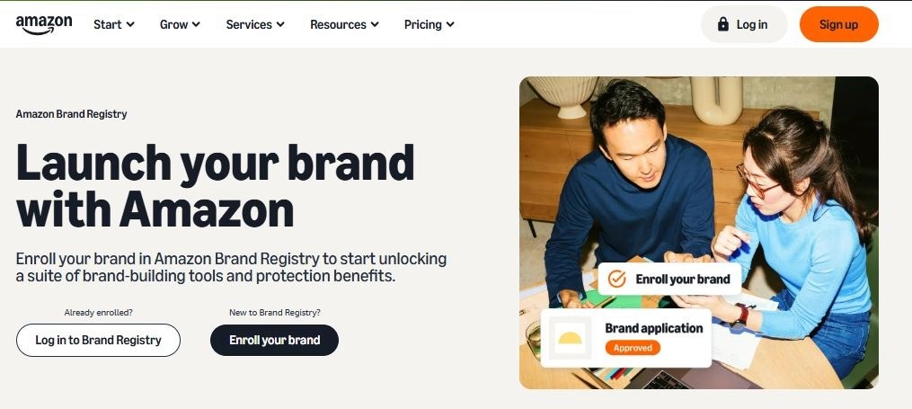 Brand Registry portal