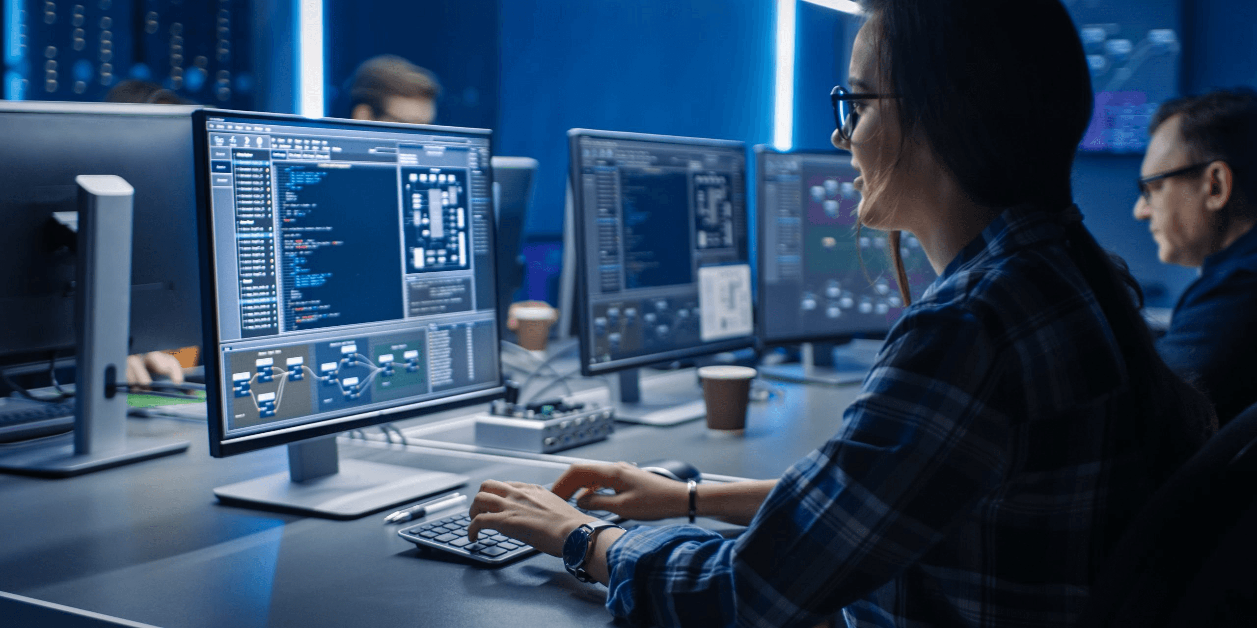 woman focused - How to Hire a DevOps Engineer