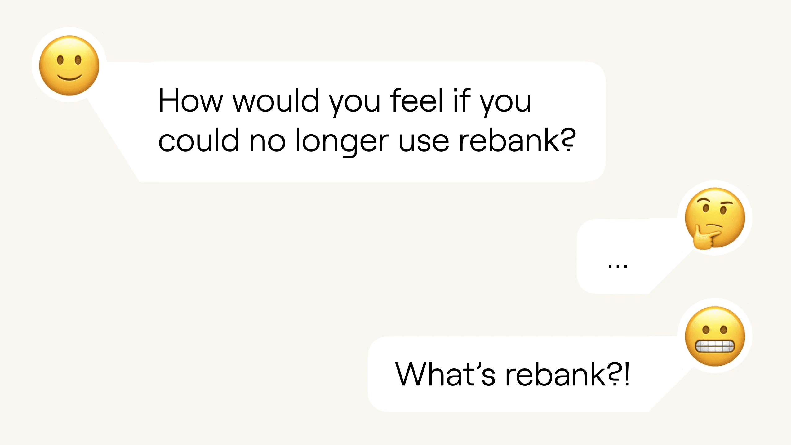 Image of a text message exchange