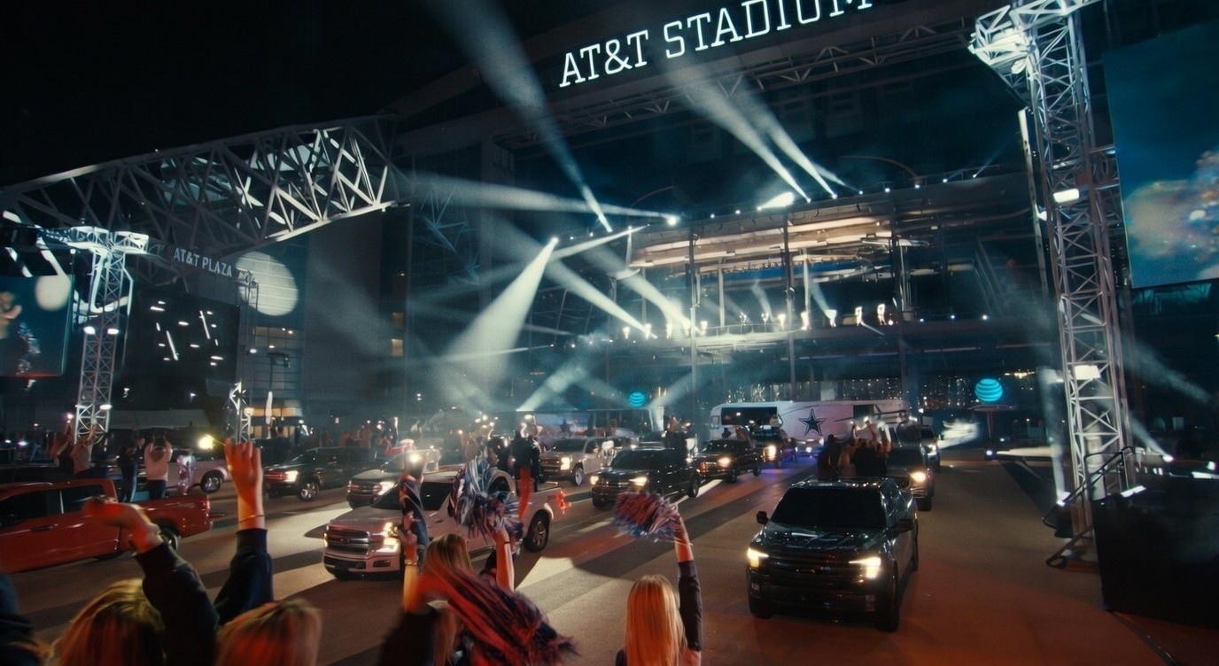 AT&T Stadium live broadcast from Corporate Magic