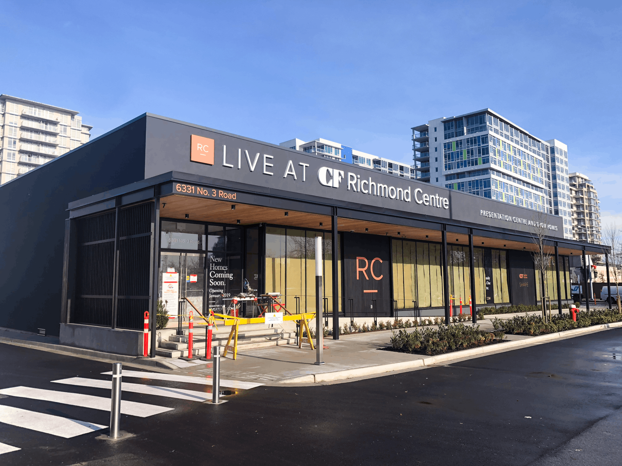 exterior shot of Richmond Centre
