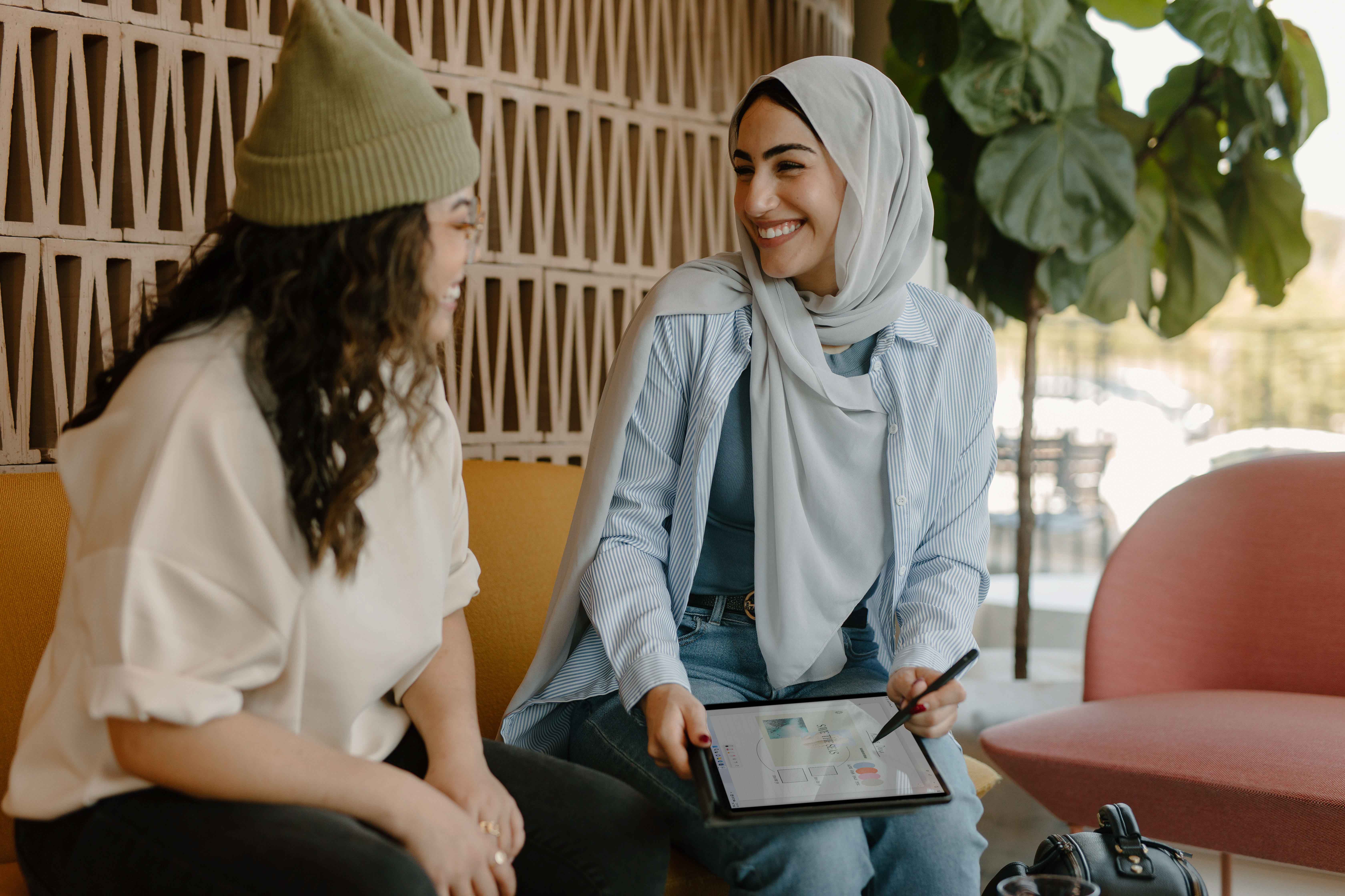 women discussing the potential of ChatGPT for business