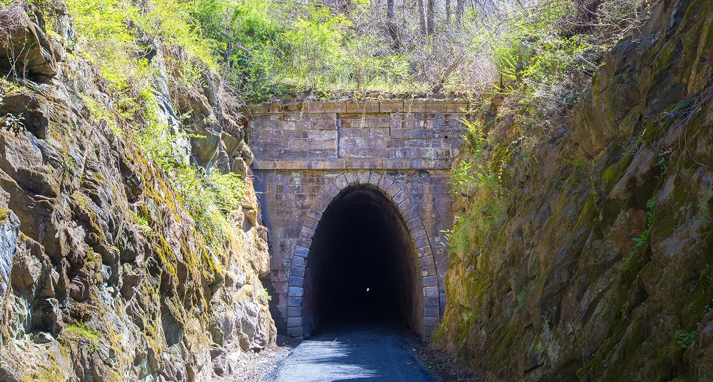 Be sure to visit the Blue Ridge Tunnel near AFton Virgina in Nelson County