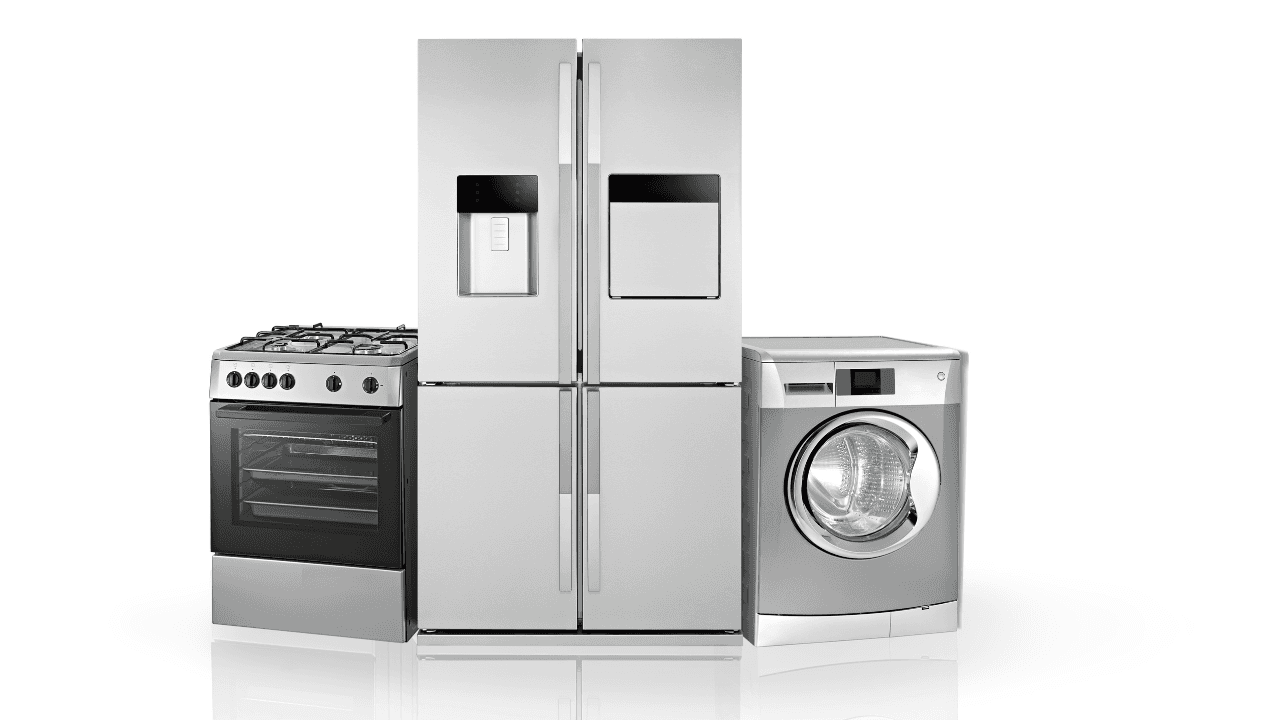 Stainless steel appliances