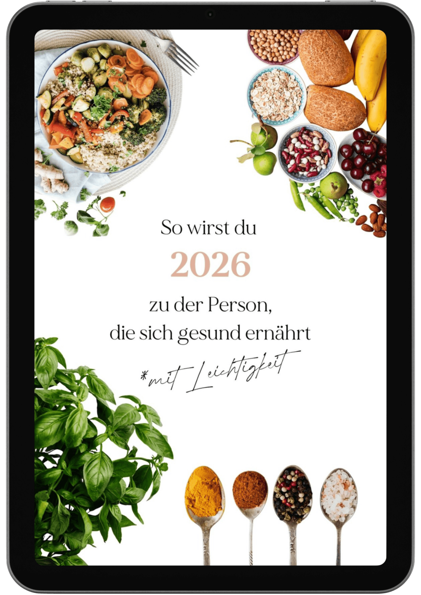 Identitätsplan gezeigt im ipad