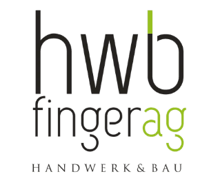 Logo hwb finger ag handwerk & bau