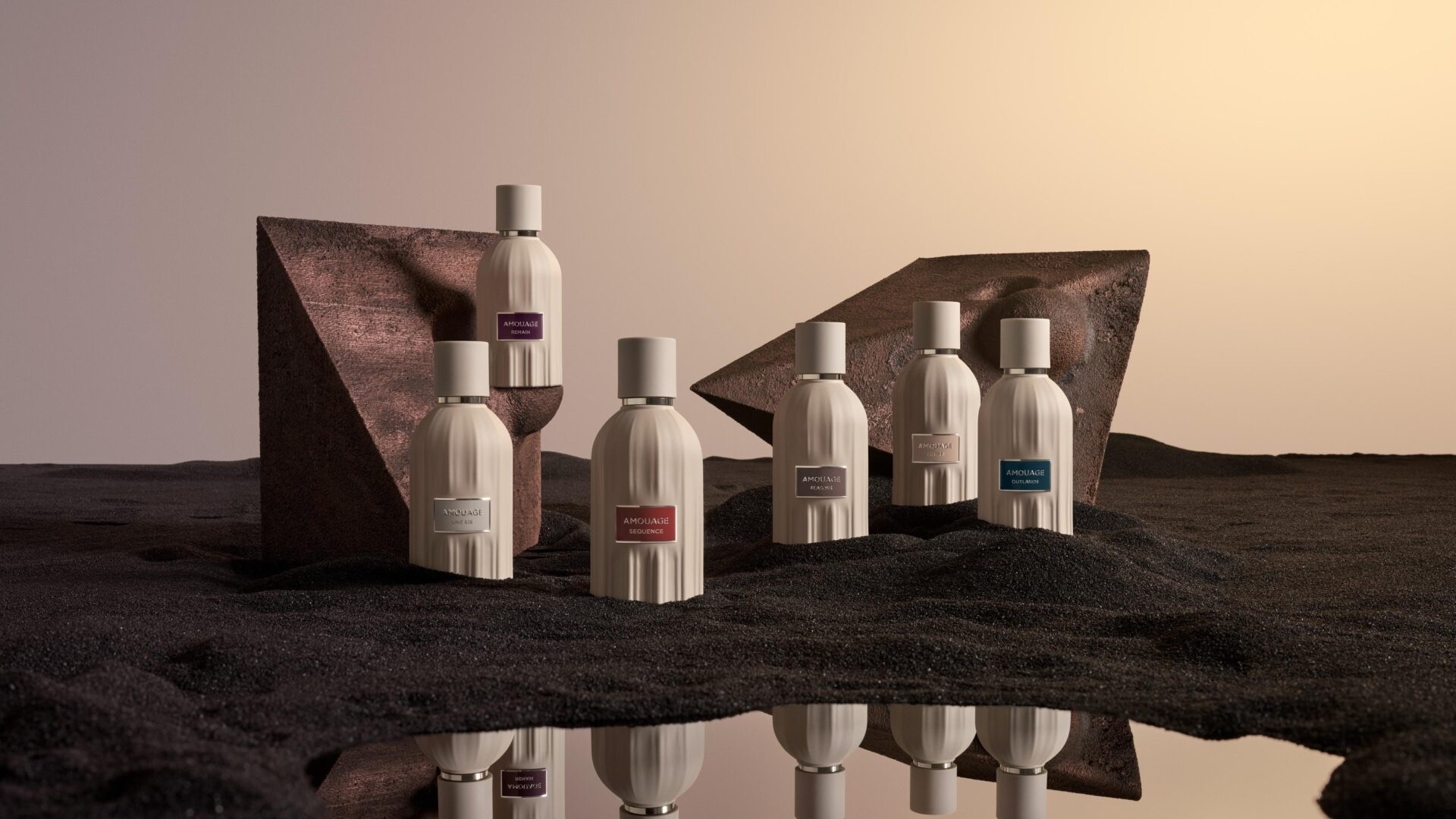 Amouage introduces new perfumes to its acclaimed Essences Collection – three remarkable expressions of the geometry of time • Oman Magazine