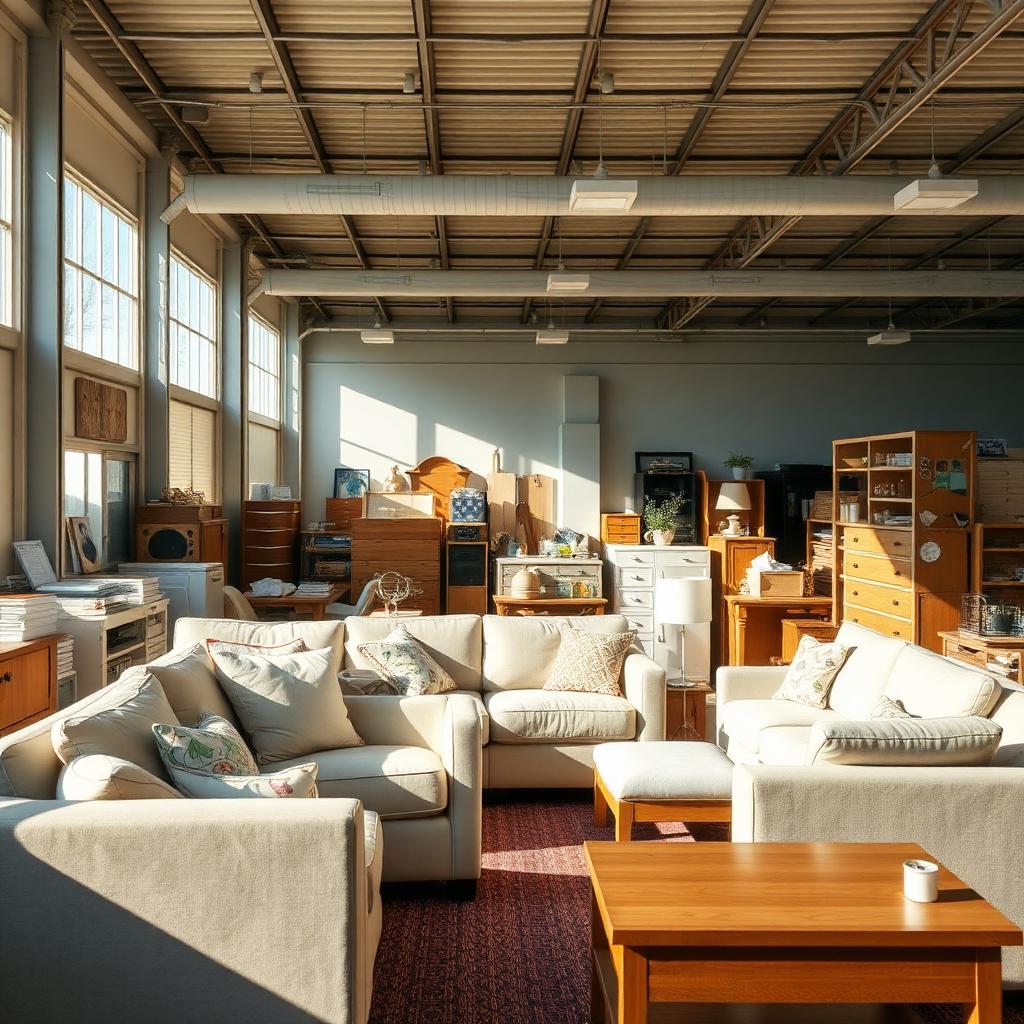 A serene outdoor seating area with two chairs, surrounded by lush greenery and a glassed-in structure.