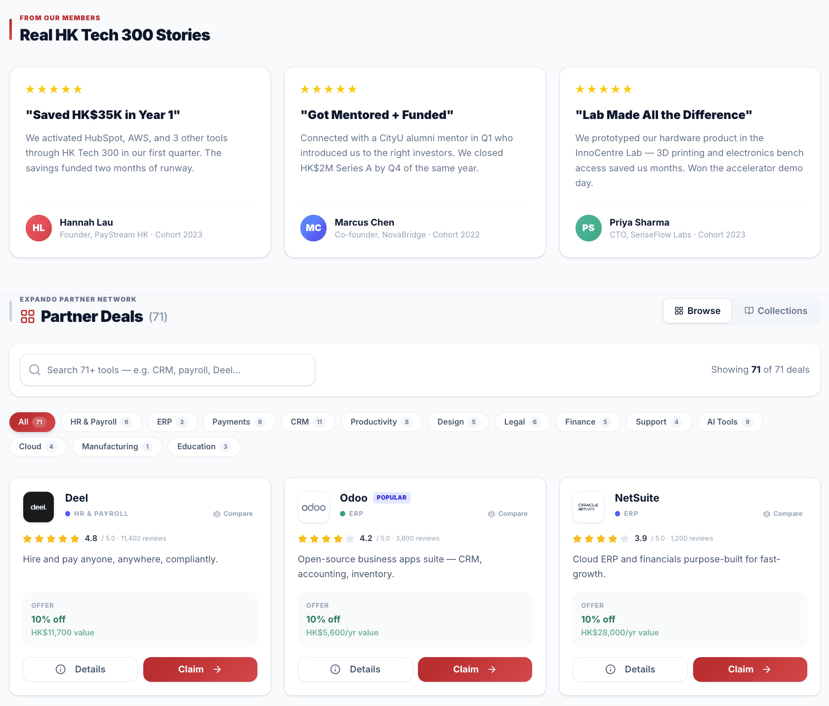 Marketplace of Marketplaces Expando