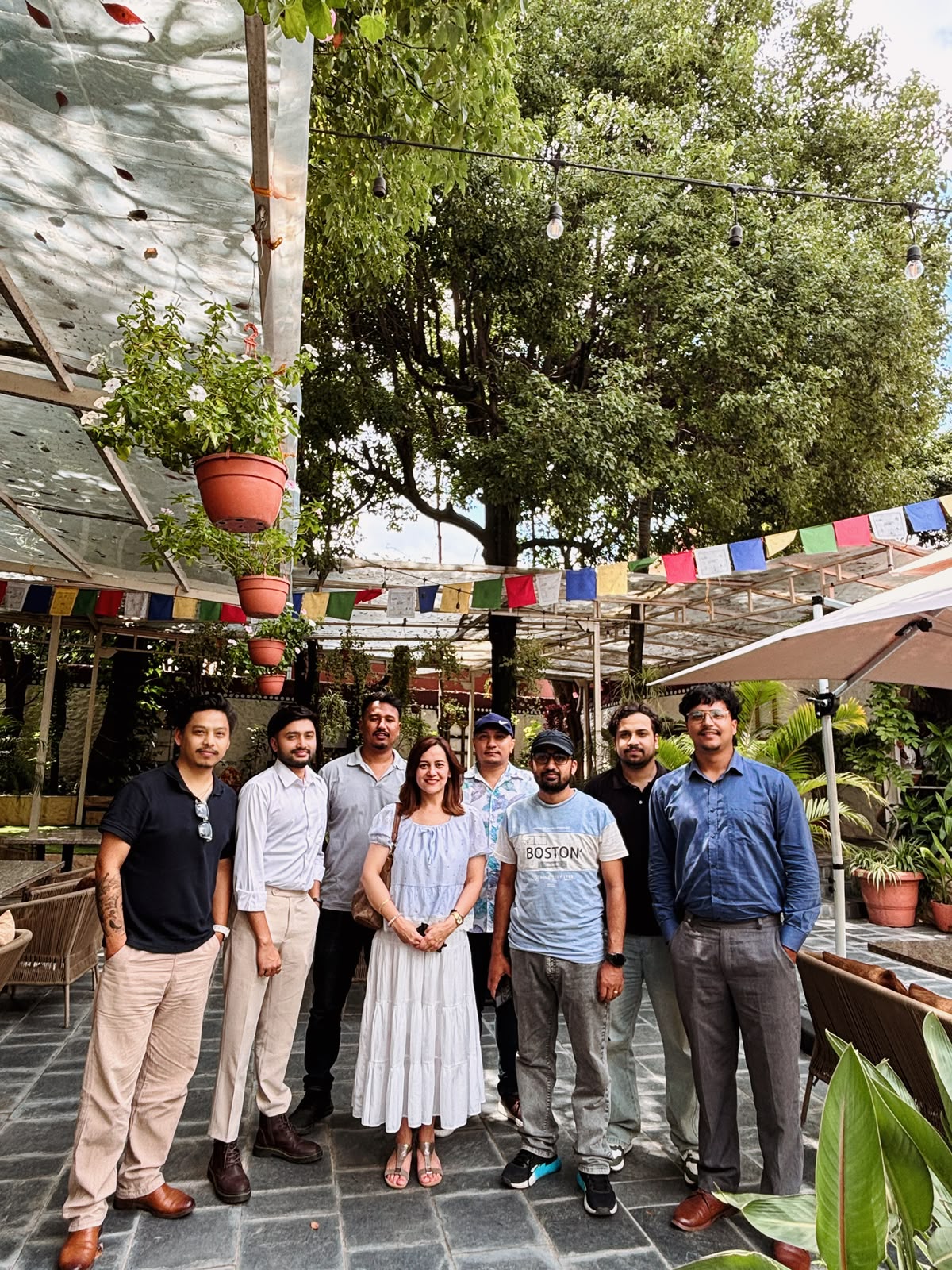 Members of the XylonTech team in Nepal