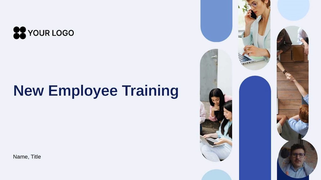 New employee training template