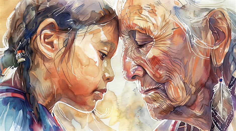 A Circle of Elders-- Answers to Your Questions through Story