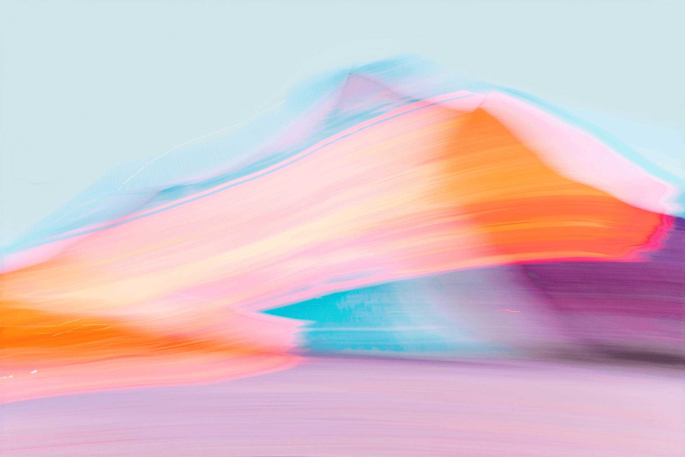 Abstract gradient banner representing a Nuvē product update.