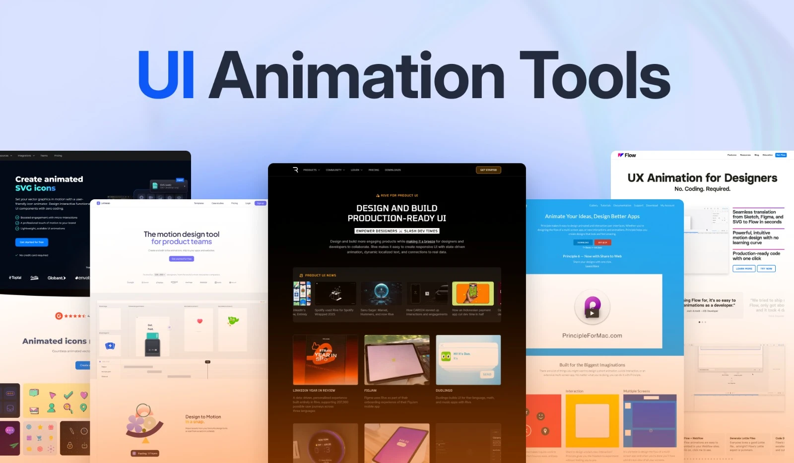 Best UI Animation Tools