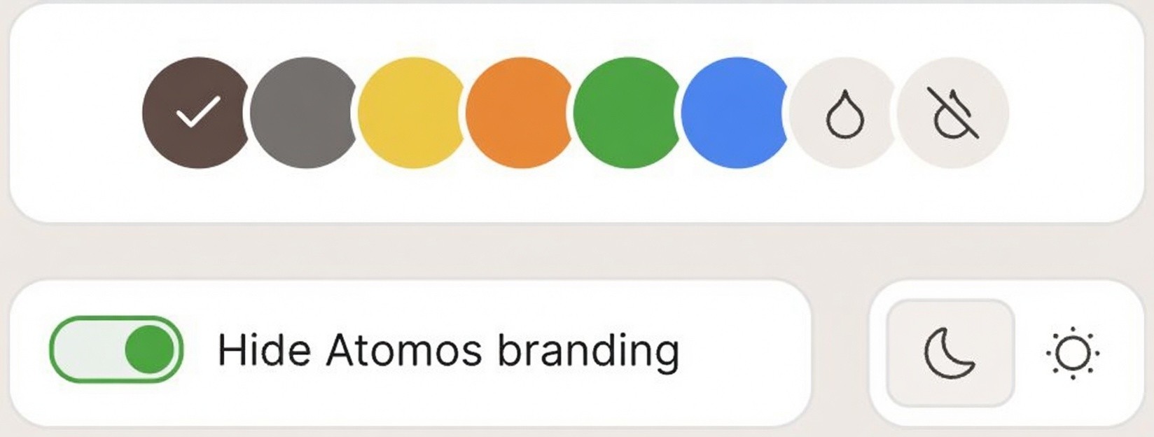 An image of Dreelio's in app customization feature
