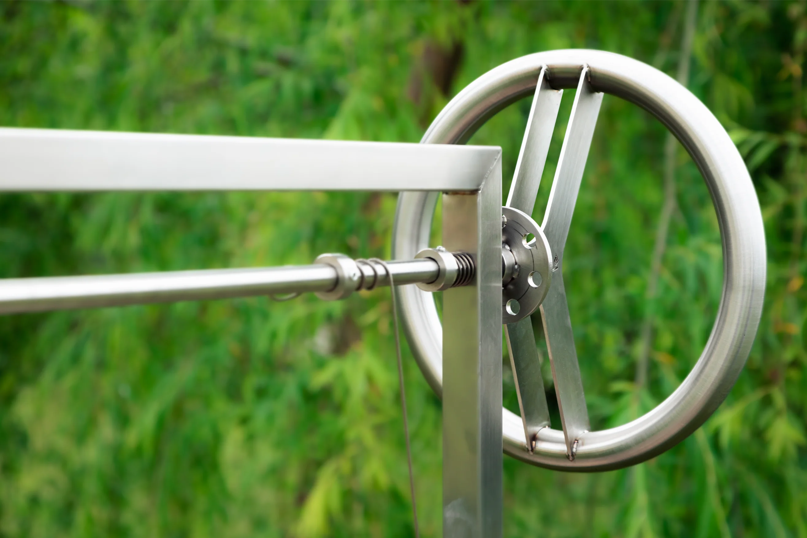 Close up Barbecue santa maria dotato di griglia