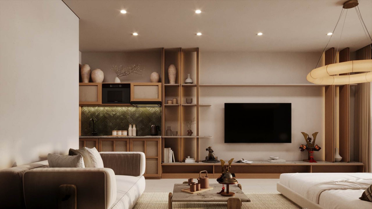 1-bedroom apartment in ZEN, Melasti