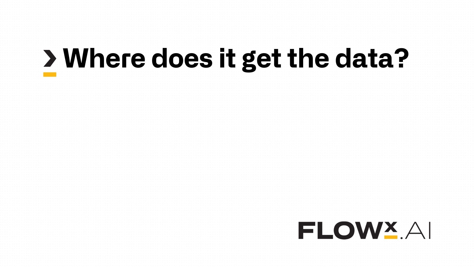 Where does it get the data?