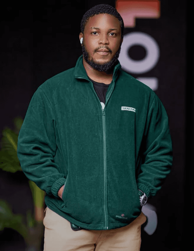 Portrait of portfolio creator