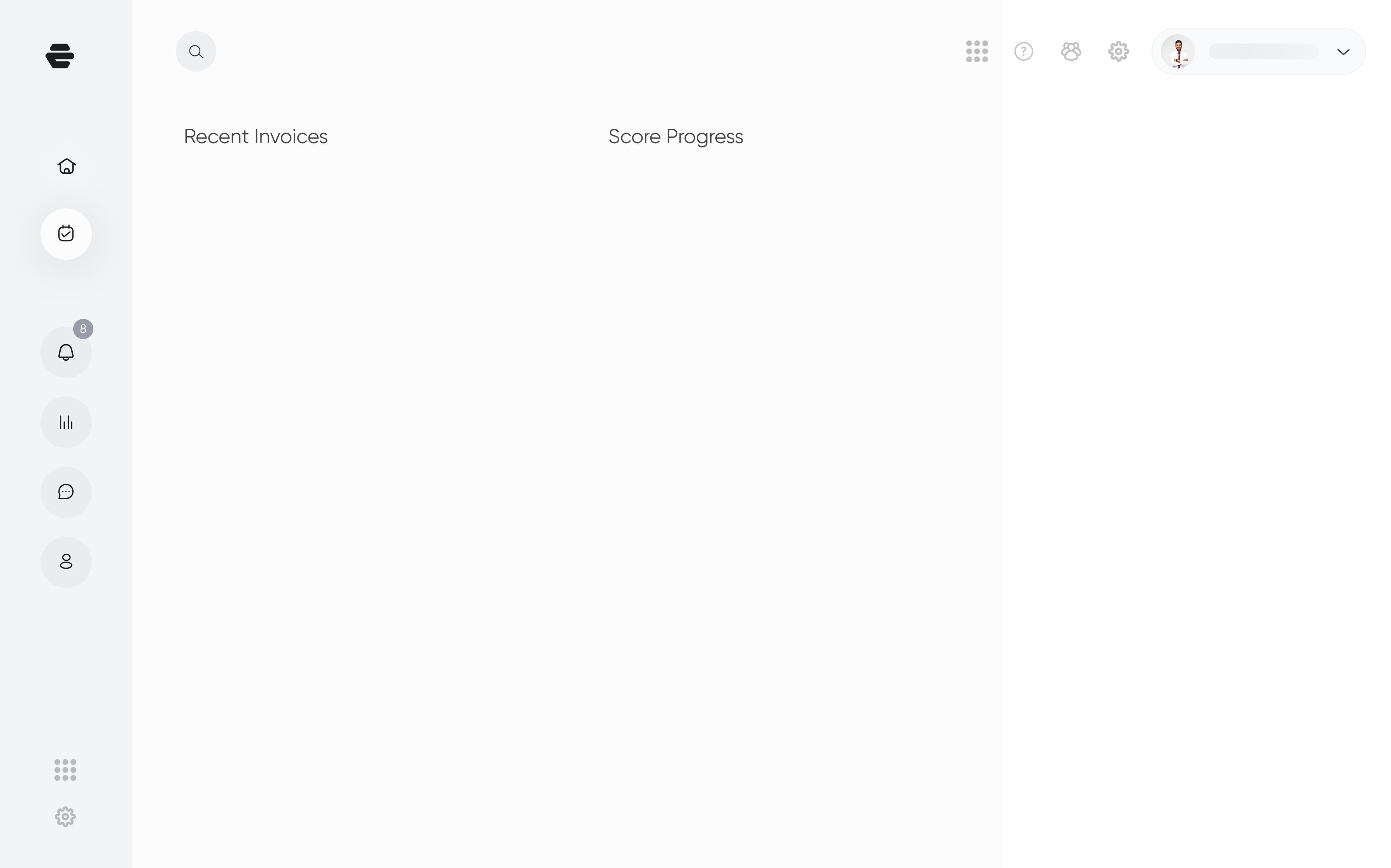 evallo - product dashboard