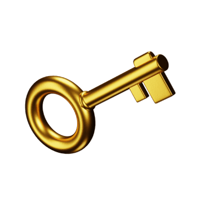key illustration