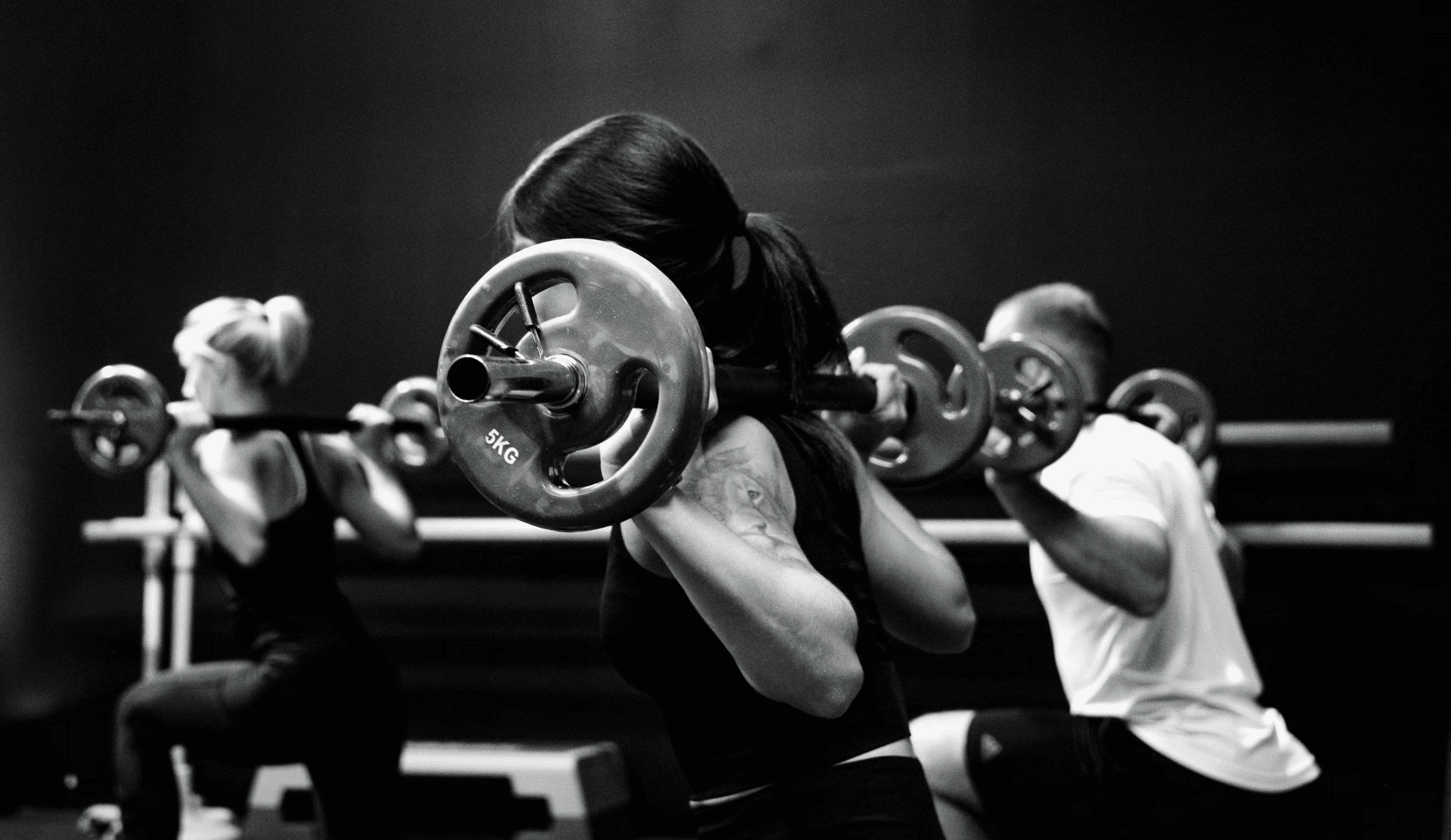 People working out