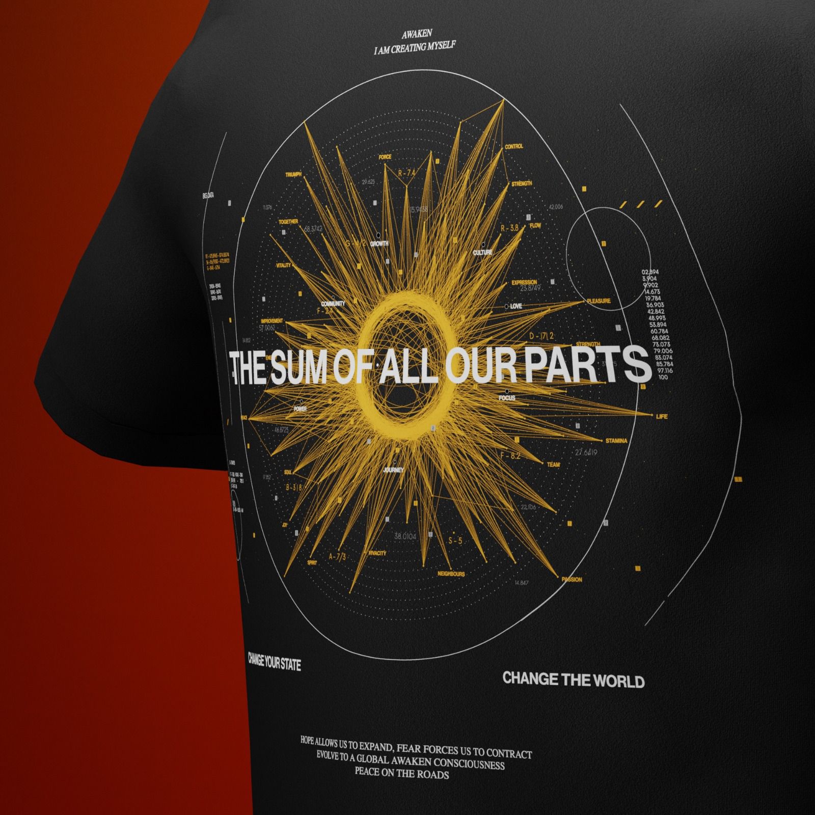 Sum Of All Out Parts T Shirt