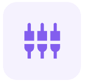 Icon representing a calendar