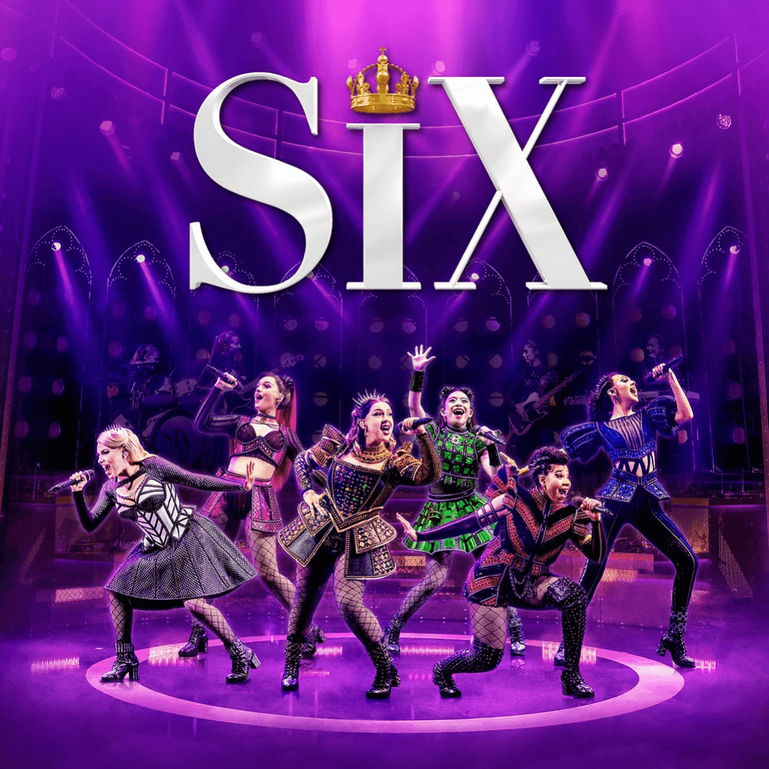 Book ticket to experience the powerful retelling of history with Six the Musical lve at the Vaudeville Theatre