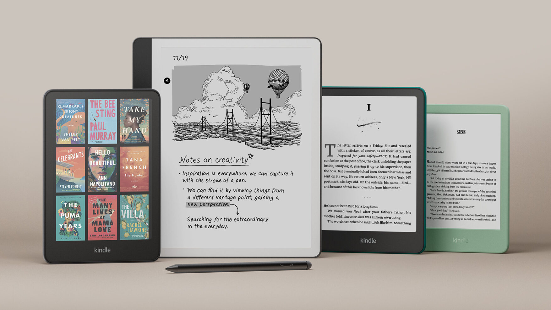 Kindle com Tela Colorida