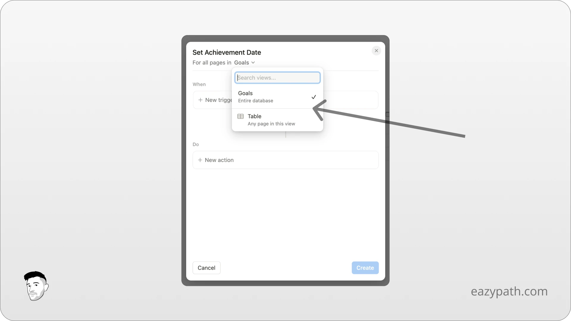 How to Create a Notion Database Automation - Scope