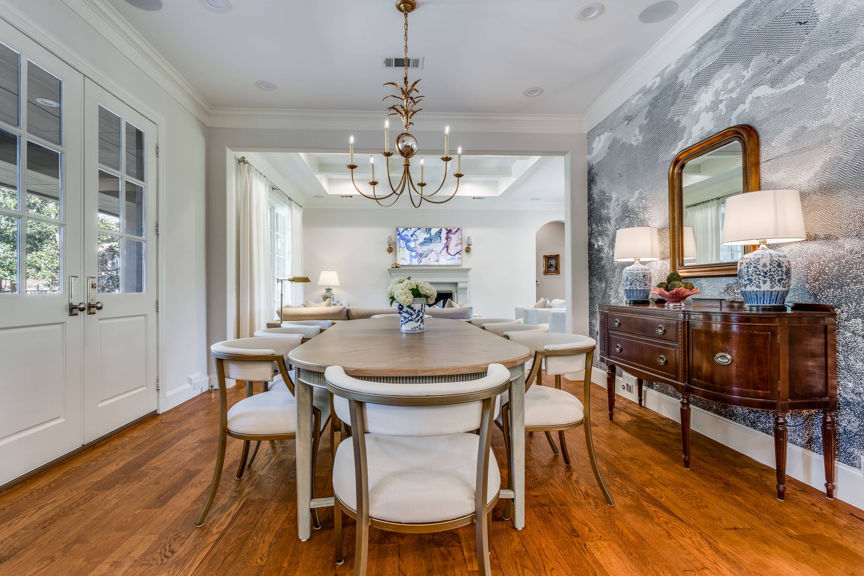 luxury dining room remodel