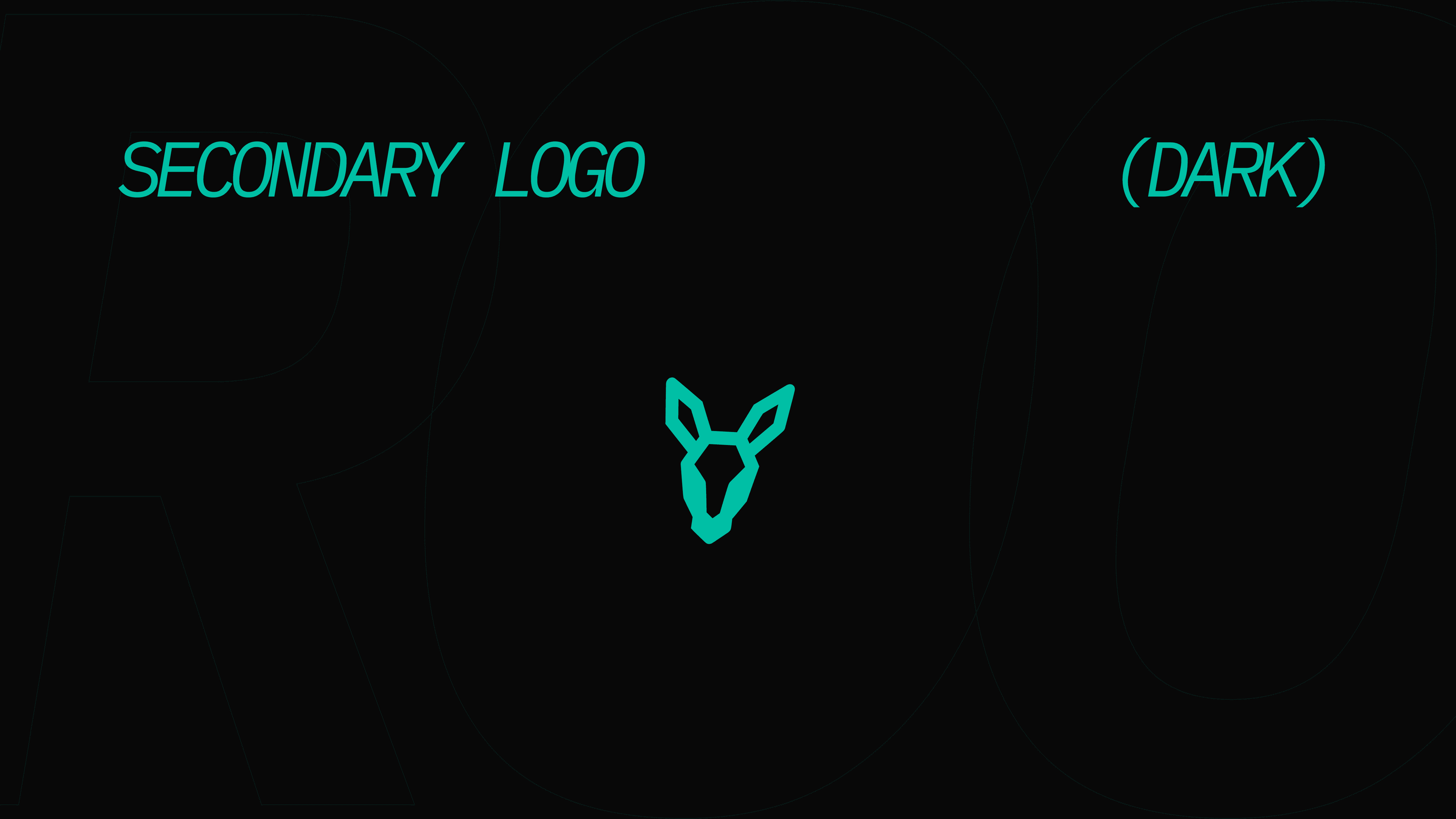 Secondary logo with Kangaroo face